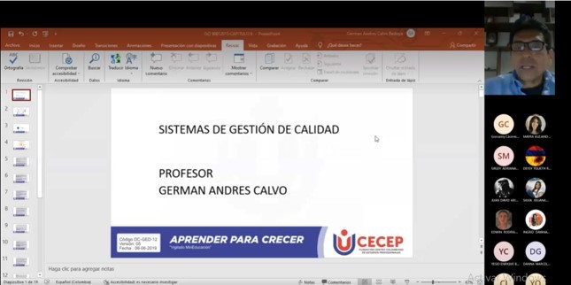 Clases espejo FCECEP - UDES